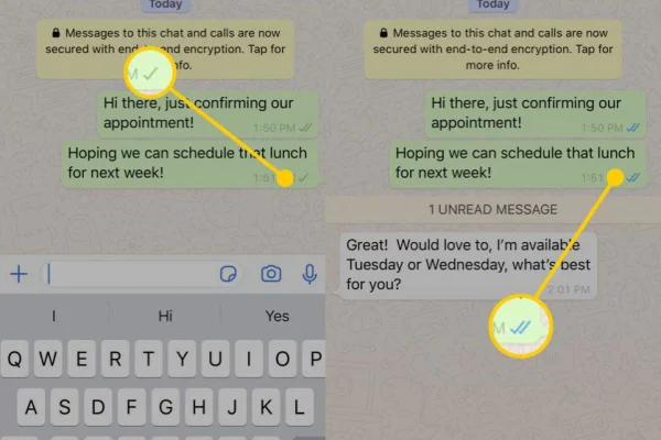 Methods for detecting when an SMS has been read